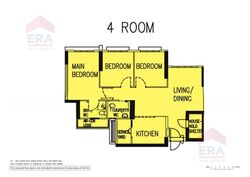 Blk 140D Yung Ho Spring I (Jurong West), HDB 4 Rooms #542328001
